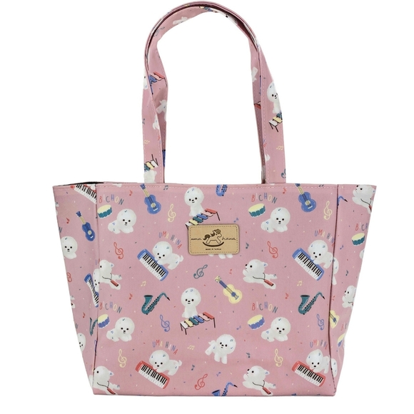 Uma Hana Handbags - Waterproof Bichon Medium Tote Shoulder Handbag